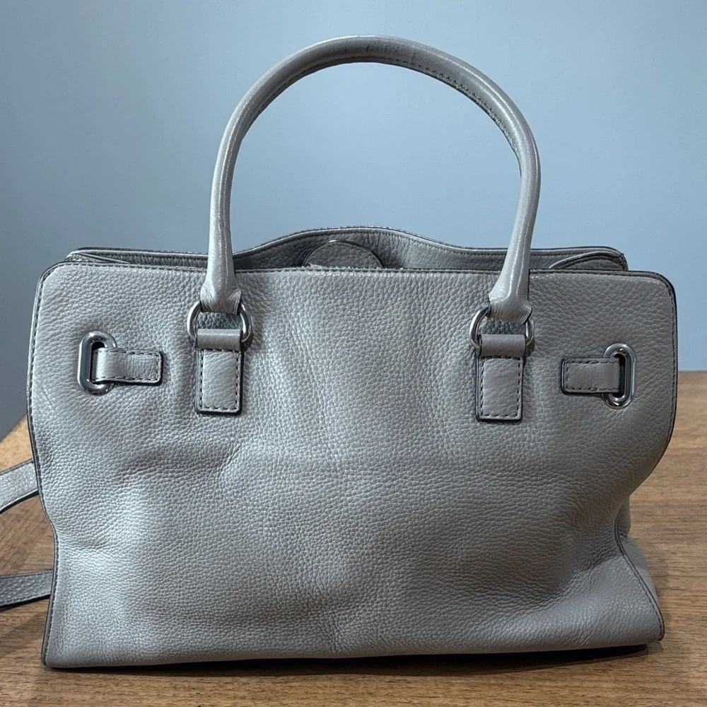 Michael Kors Gray Satchel